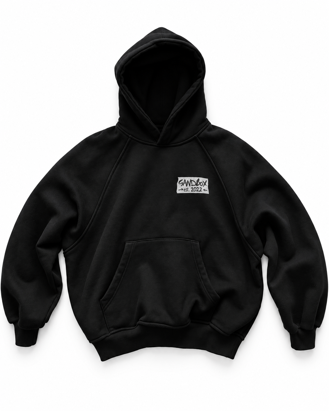 Tape Hoodie front